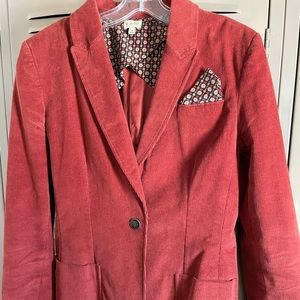 Cremieux Corduroy Blazer-Size 10